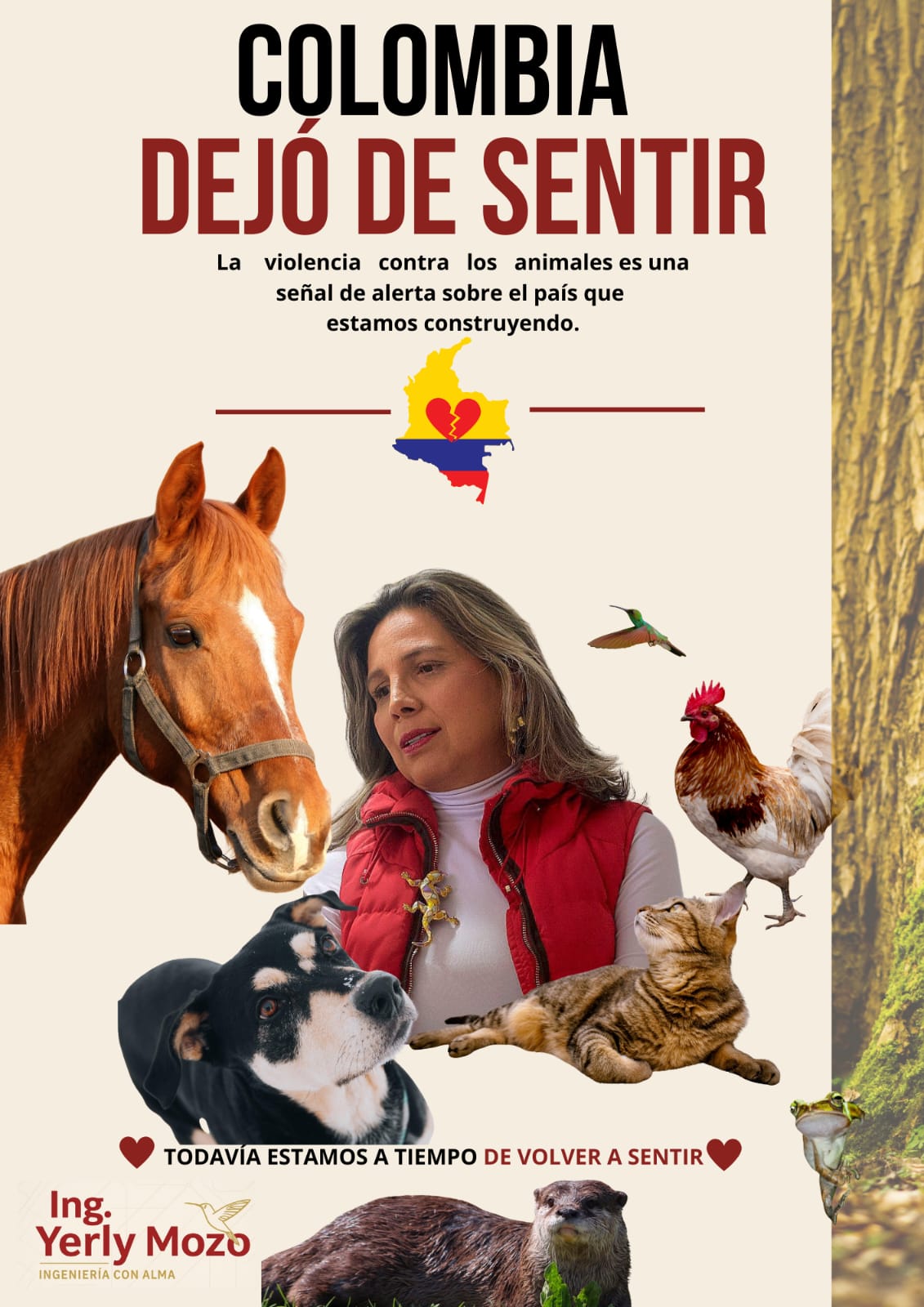 Colombia dejo de sentir